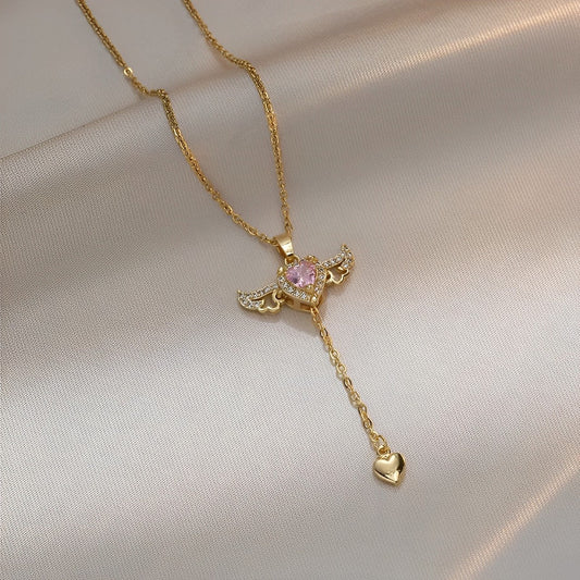 Lustrella™ Crystal Heart Necklace