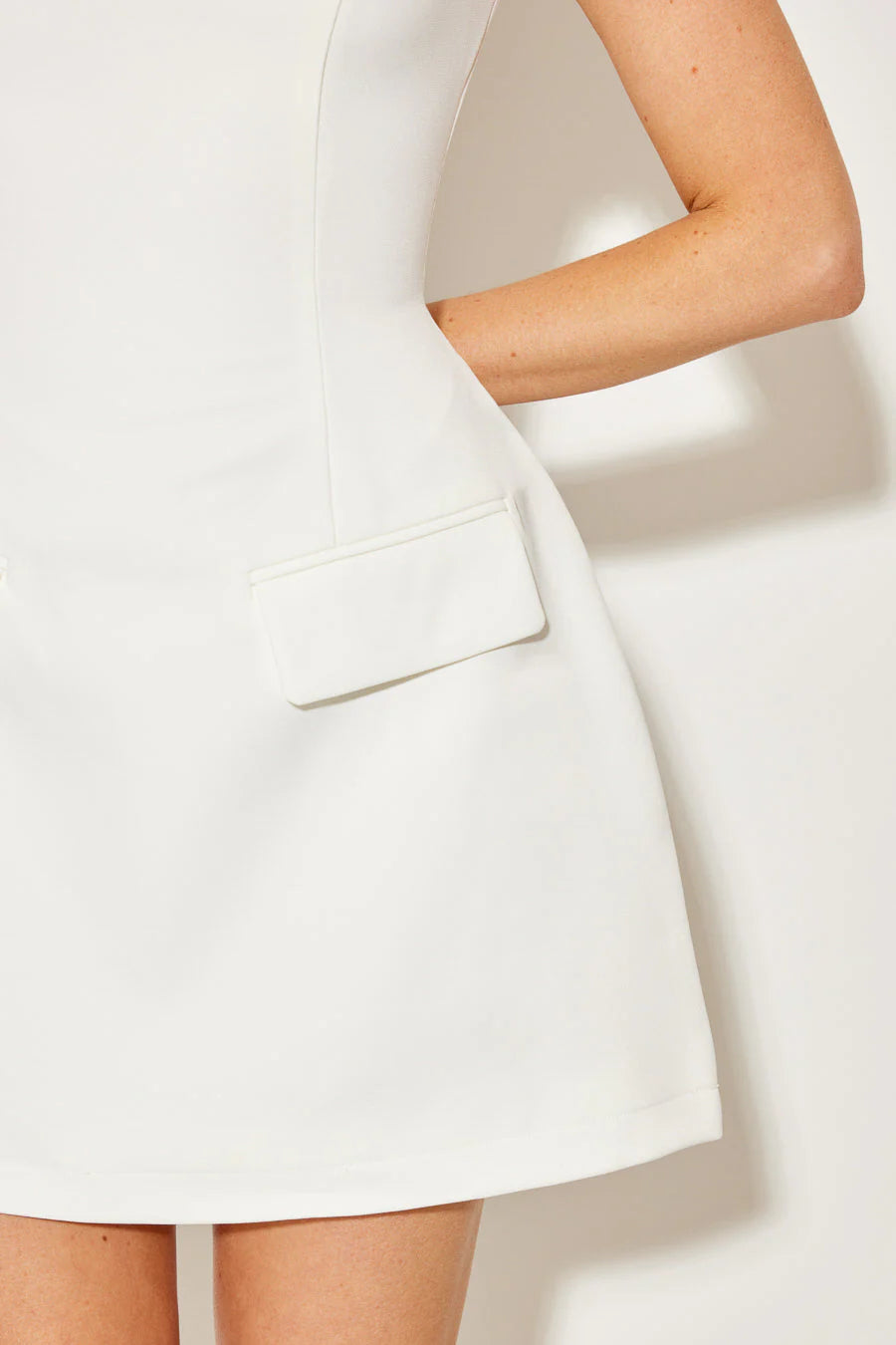 Muse Cap Sleeve Mini Dress