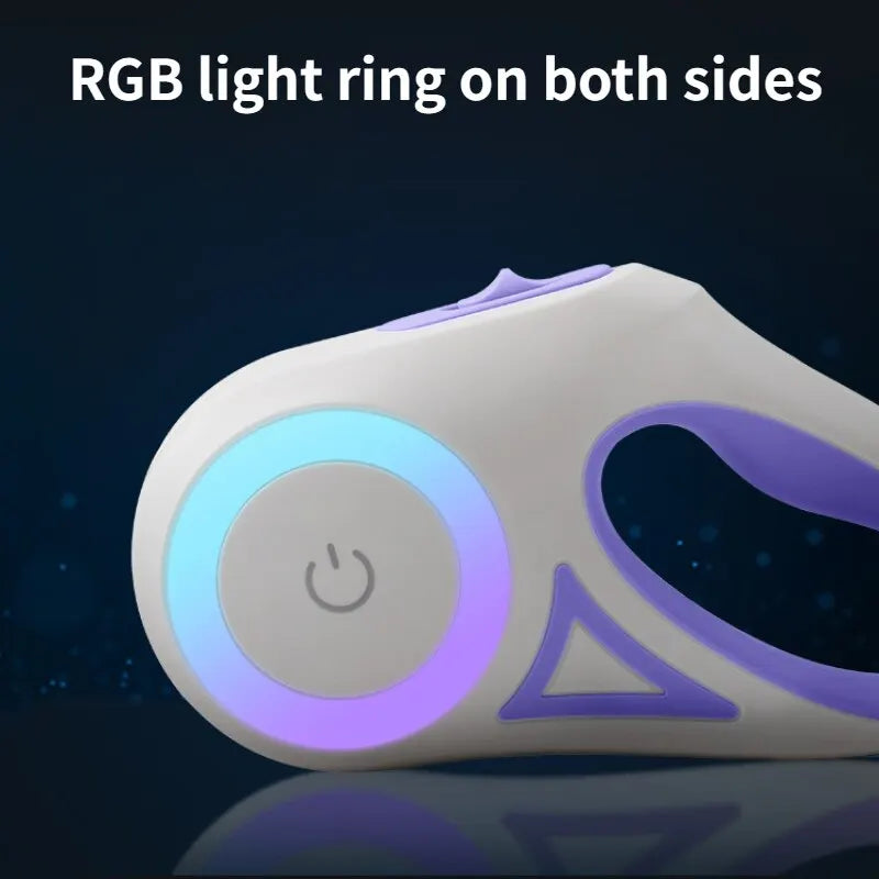 GlowGuide Retractable Dog Leash