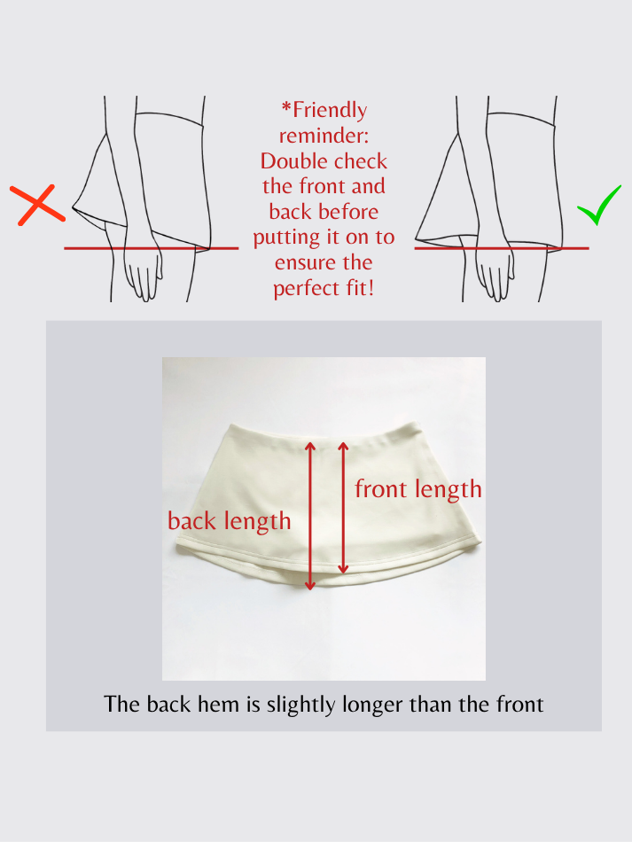 CurveSkort™ Low-Rise Mini Skort