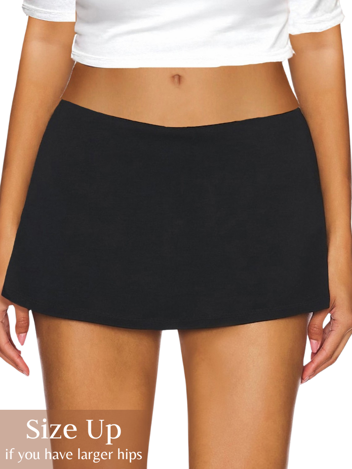 CurveSkort™ Low-Rise Mini Skort