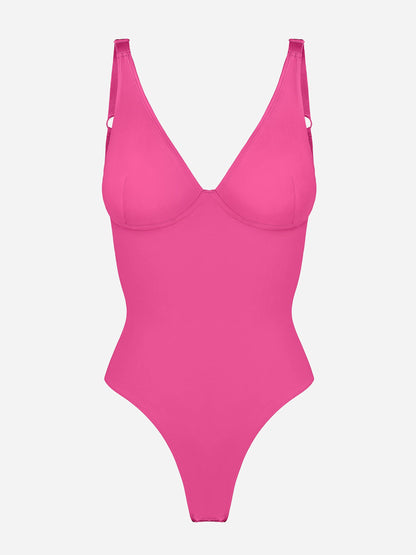 SHAPELY™ Deep-V Bodysuit