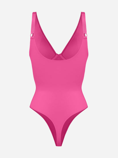 SHAPELY™ Deep-V Bodysuit