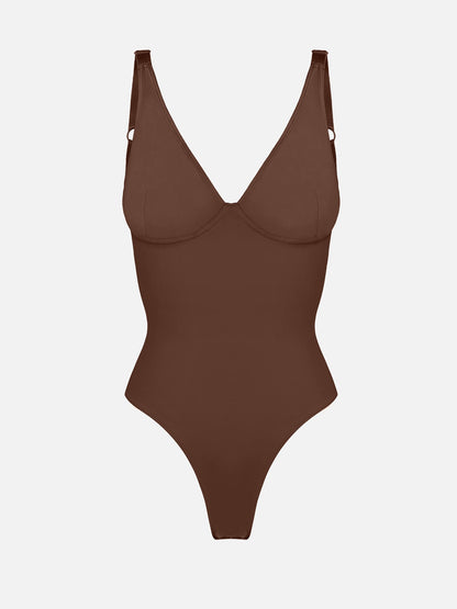 SHAPELY™ Deep-V Bodysuit