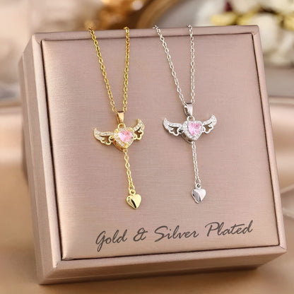 Lustrella™ Crystal Heart Necklace
