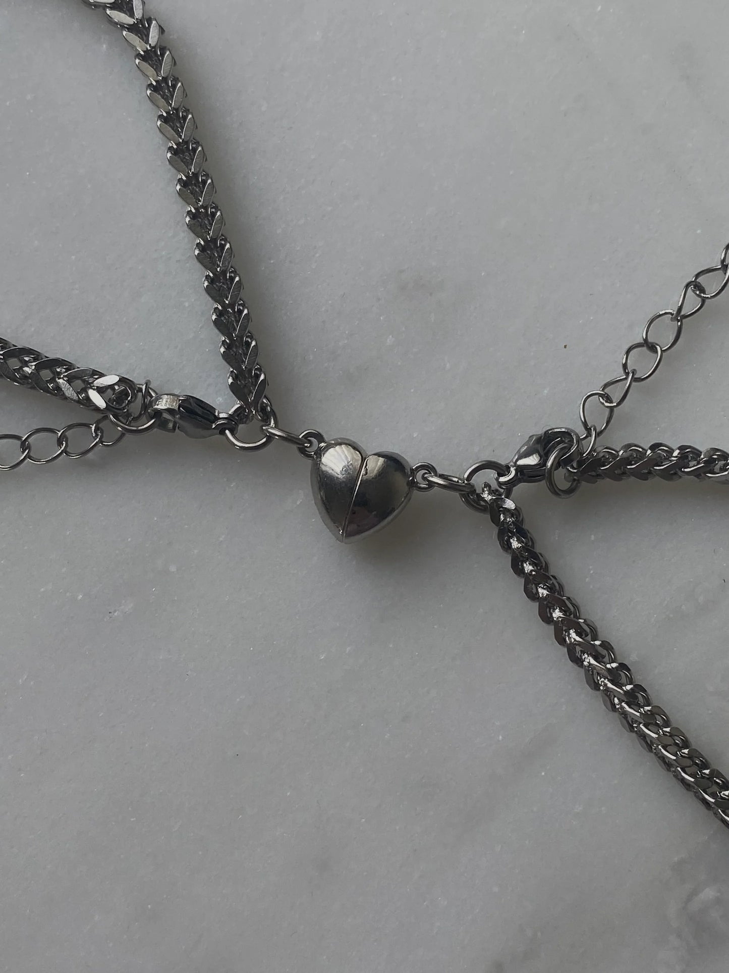 Magnetic Couples Bracelet Set