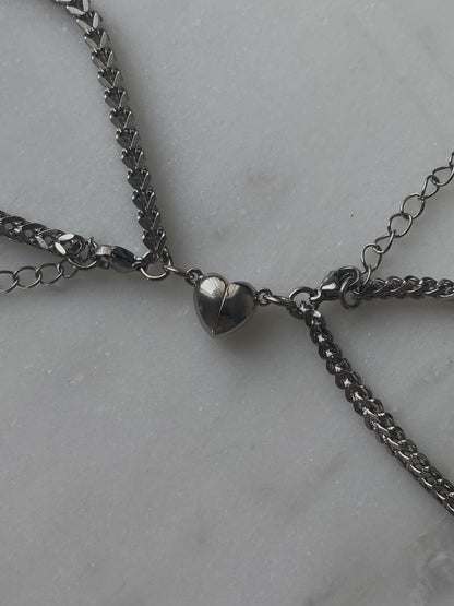 Magnetic Couples Bracelet Set