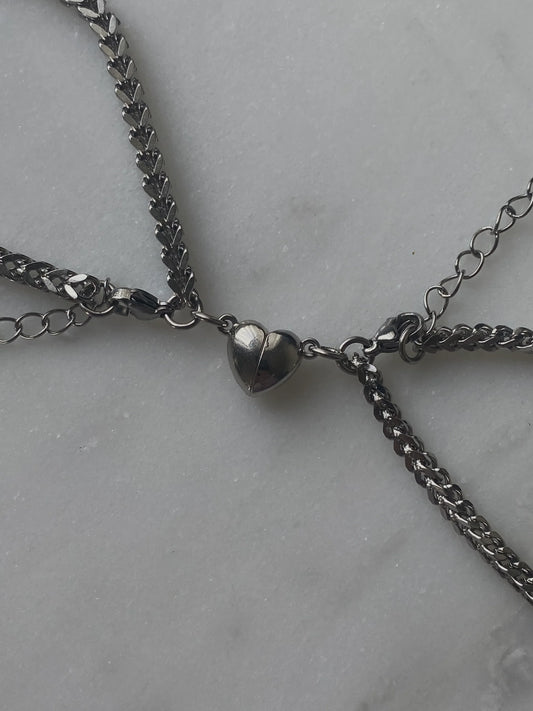Magnetic Couples Bracelet Set