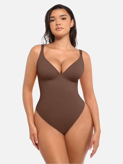 SHAPELY™ Deep-V Bodysuit