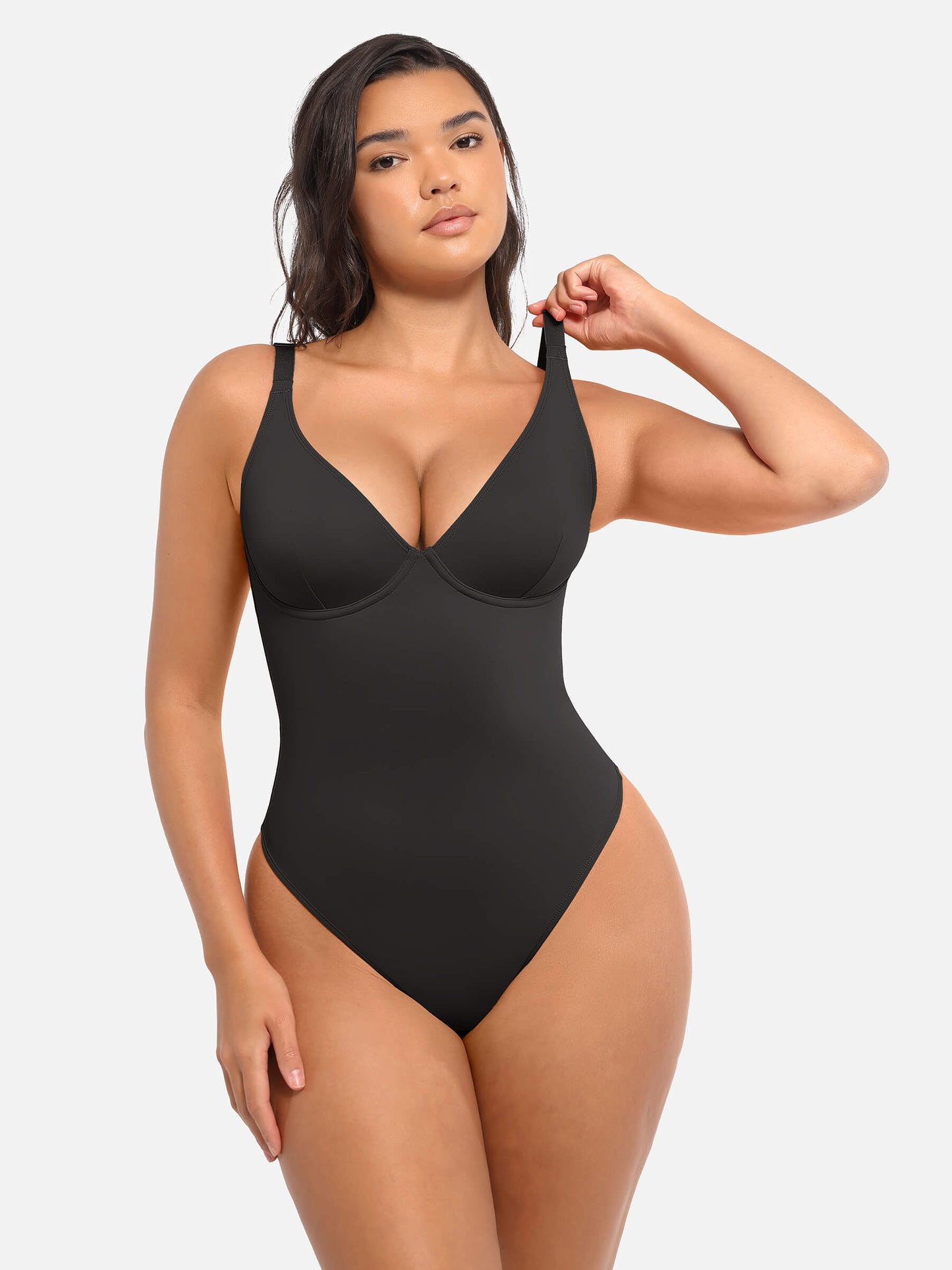 SHAPELY™ Deep-V Bodysuit