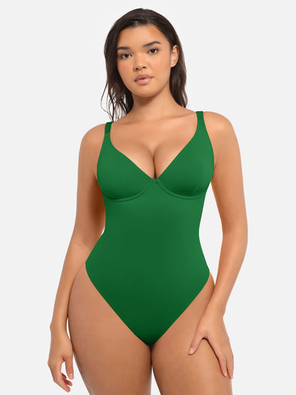 SHAPELY™ Deep-V Bodysuit