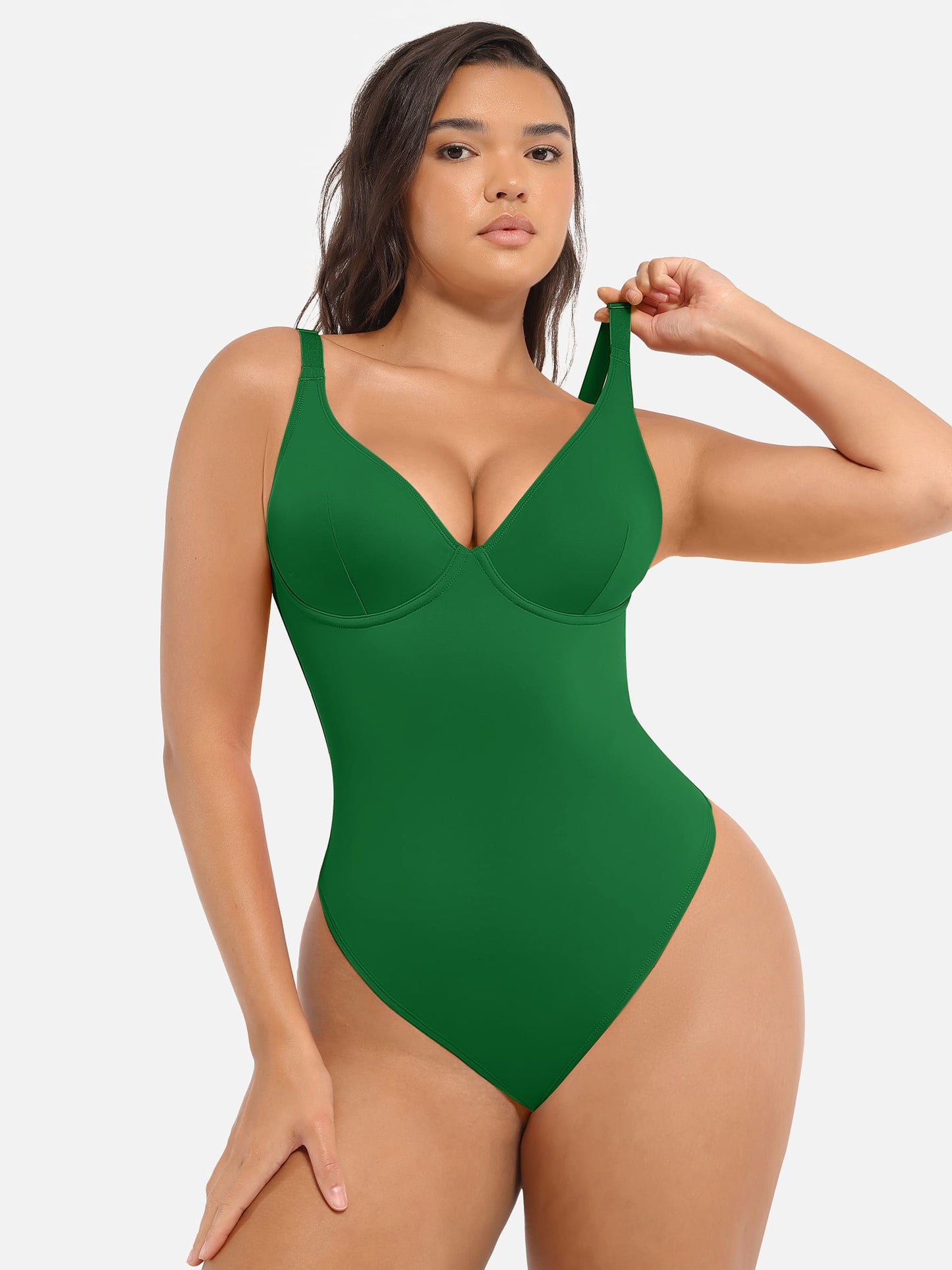SHAPELY™ Deep-V Bodysuit