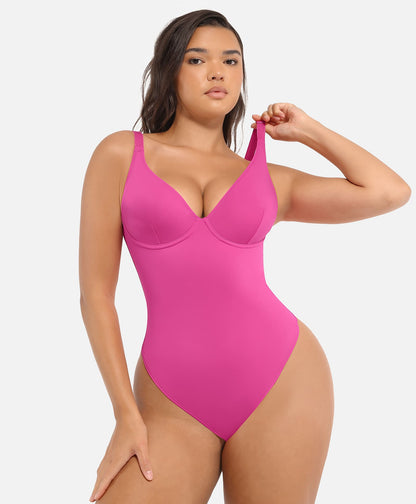 SHAPELY™ Deep-V Bodysuit