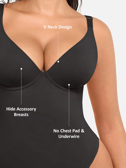 SHAPELY™ Deep-V Bodysuit