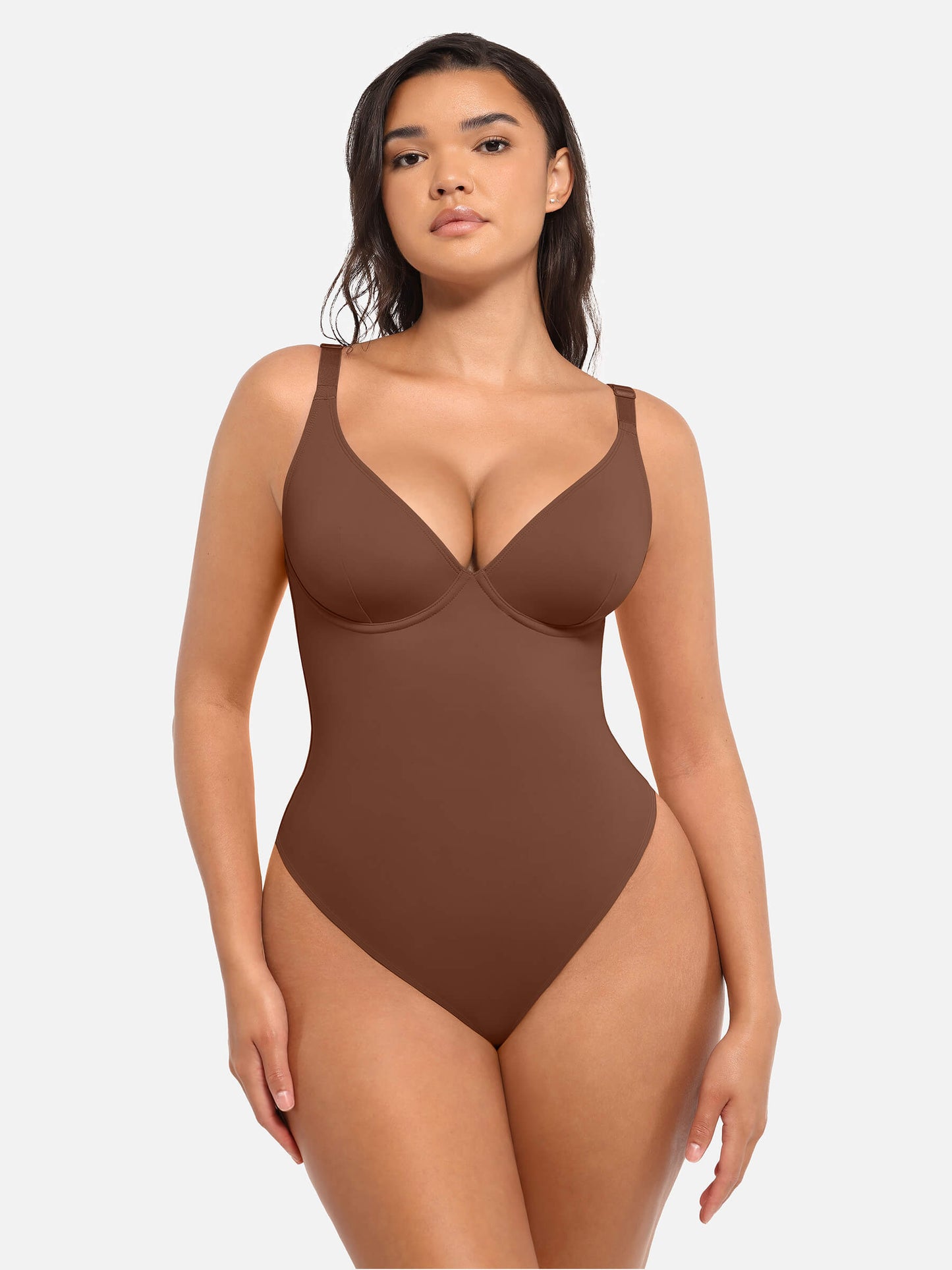 SHAPELY™ Deep-V Bodysuit