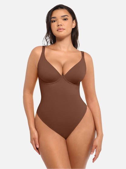 SHAPELY™ Deep-V Bodysuit