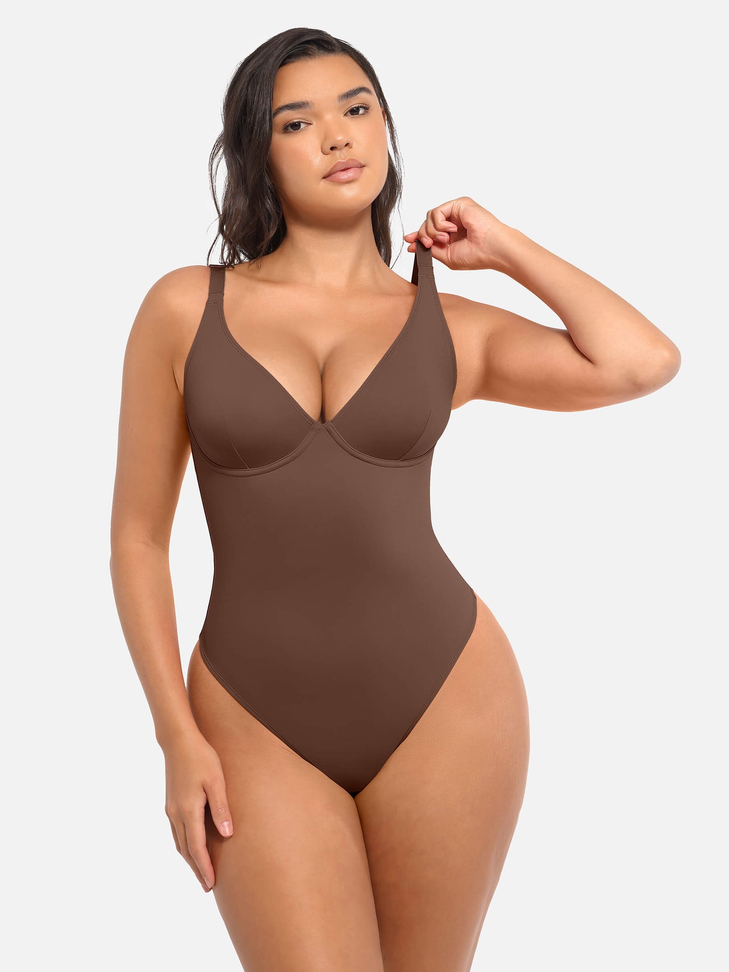 SHAPELY™ Deep-V Bodysuit