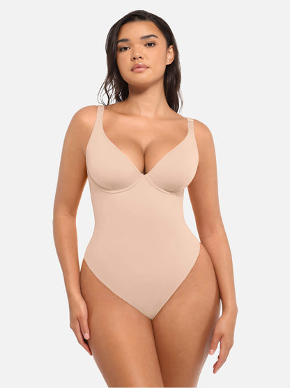 SHAPELY™ Deep-V Bodysuit