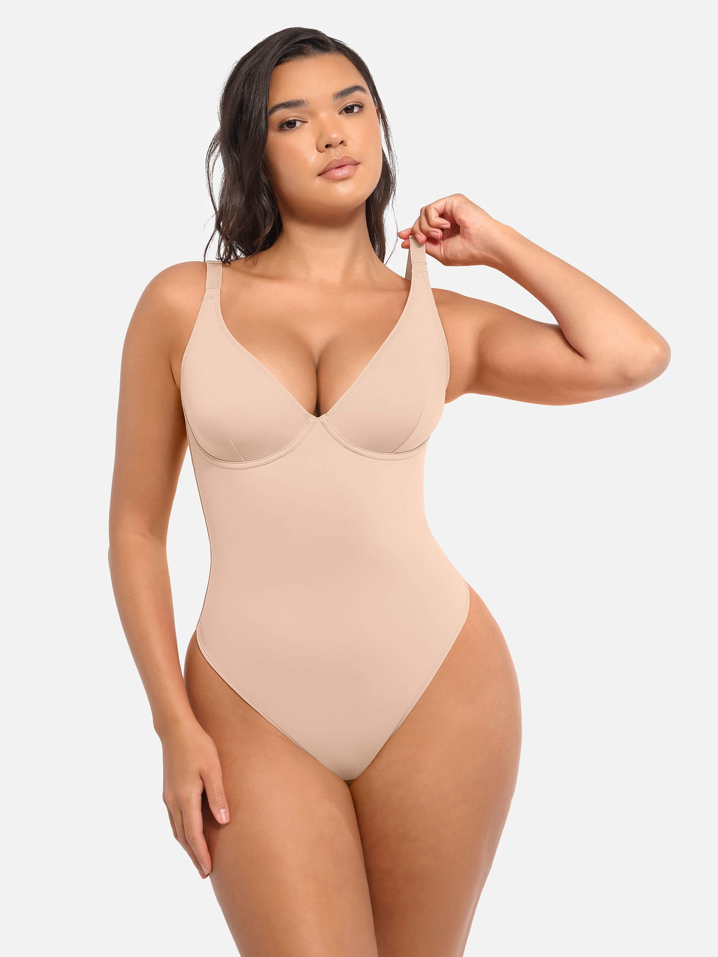 SHAPELY™ Deep-V Bodysuit
