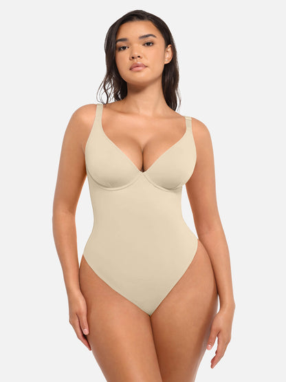SHAPELY™ Deep-V Bodysuit