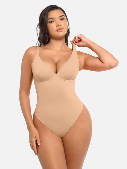 SHAPELY™ Deep-V Bodysuit