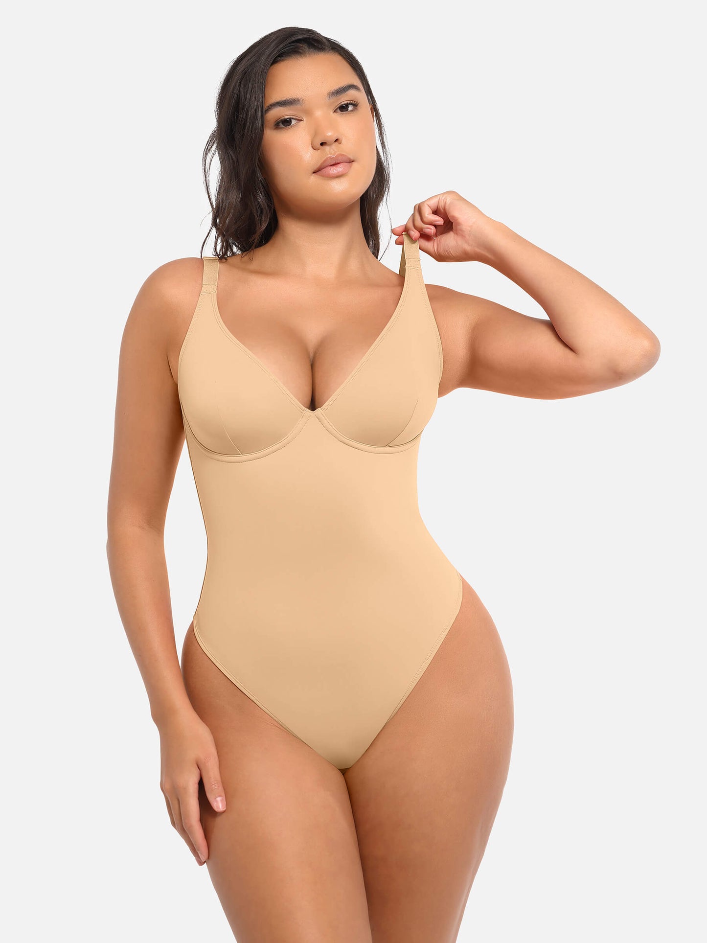SHAPELY™ Deep-V Bodysuit
