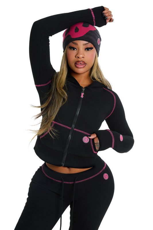 Waffle Knit Set