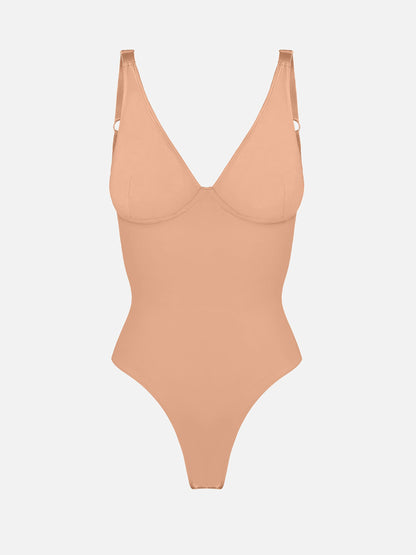 SHAPELY™ Deep-V Bodysuit