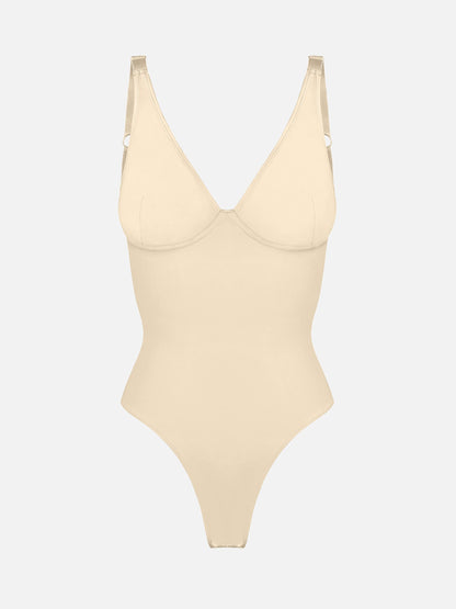 SHAPELY™ Deep-V Bodysuit