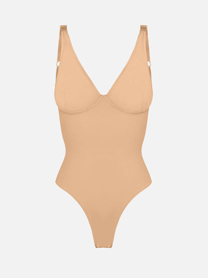 SHAPELY™ Deep-V Bodysuit