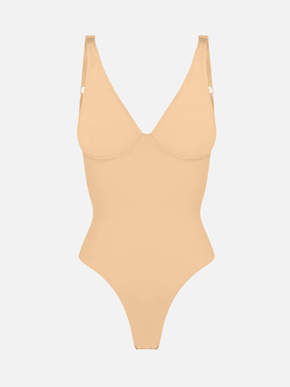 SHAPELY™ Deep-V Bodysuit
