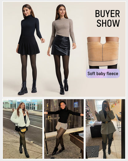 SheerWarm™  Fleece Lined Tights