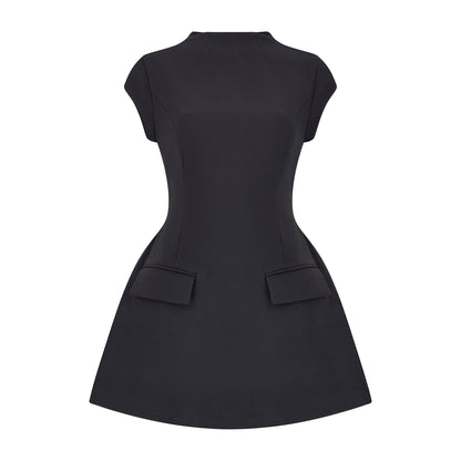 Muse Cap Sleeve Mini Dress