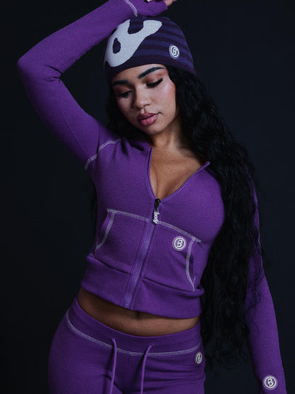 Waffle Knit Set